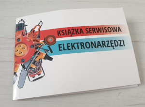 Książka serwisowa elektronarzędzi - serwis